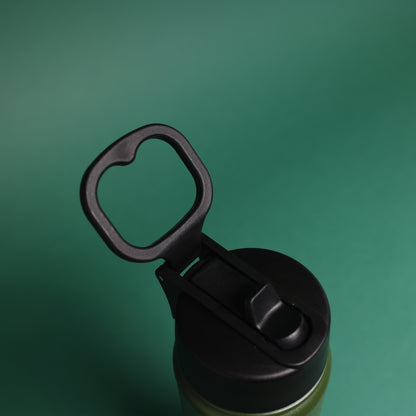 Versai Green Stainless Steel Straw Water Bottle (500ml / 650ml / 1L)